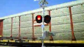 CSXT 7352 East Auto Carrier Train 6202014 [upl. by Millhon810]