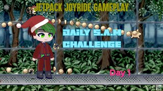 Jetpack Joyride Daily SAM Challenge Day 1 [upl. by Ssitnerp]