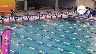 Natación  Nacionales CONADE 2024  Final Femenil 200m mariposa 1314 años Junio 14 [upl. by Eveam732]