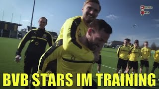 Kult Tuchel veräppelt echte BVB Stars beim Training  Teil 1 [upl. by Ossie]