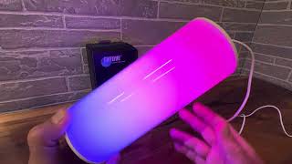 Enbrighten Color Fusion LED Lamp Modern Night Light Review [upl. by Moriyama]