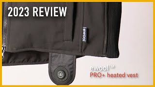 Best Heated Clothing for Hunters  ewool PRO Heated Vest Review 2023 [upl. by Luhem]