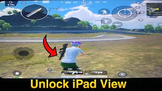 Unlock iPad View In BGMI 35 Update For All Android Device  No Root [upl. by Enyad501]