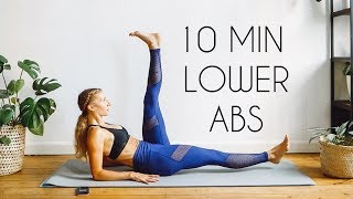 10 Min INTENSE LOWER ABS Workout [upl. by Rebe699]