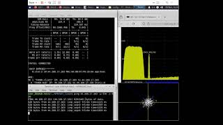 NPR VSAT Demonstration Hamnet over QO100 [upl. by Allis]