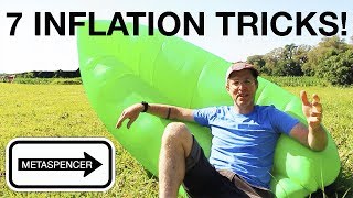 7 INFLATION TRICKS For the Air Lounger [upl. by Lirba]