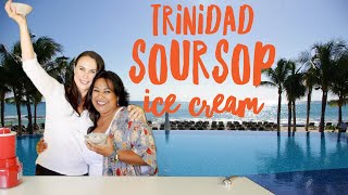 Trinidad Style Vegan Soursop Superfood Ice Cream with Annie Love [upl. by Burner387]