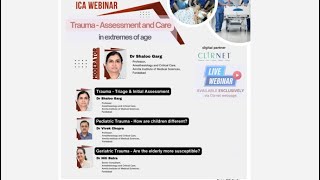 Trauma Assessment and Care  ICA Webinar 222 [upl. by Arnelle682]