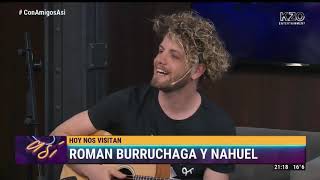 Roman Burruchaga y Nahuel  en Con amigos así [upl. by Negroj]