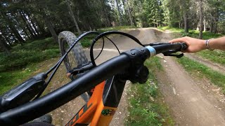 Hafjell Bikepark  Downhill lap  Hero8  4k [upl. by Eelyek854]