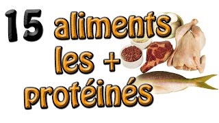 ▌15 aliments les  PROTÉINÉS ▌Alimentation  ksCoaching [upl. by Emse358]