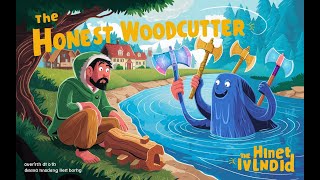 The Honest woodcutter  Fun amp Educational Kids Stories  Moral Tales  AgeAppropriate Content [upl. by Kra]