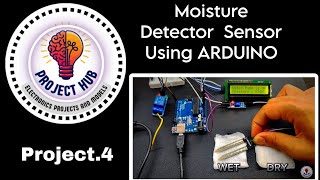 Moisture Detector Sensor with Arduino  Automatic Agriculture Water Pump  Aurdino Code Provided [upl. by Seely]