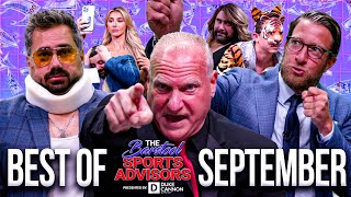 The Return Of The Sports Advisors  Barstool Sports Advisors Best Of September [upl. by Ssur]