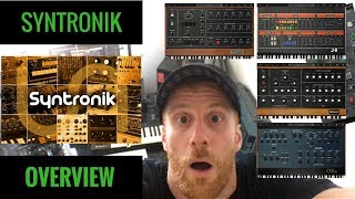 IK Multimedia Syntronik Overview  GUI Review [upl. by Cirdnek]