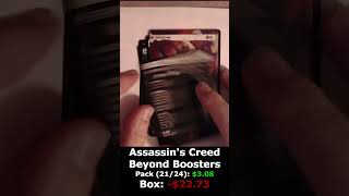 mtg Assassins Creed Booster Box Opening Part 11 of 12 [upl. by Belicia]