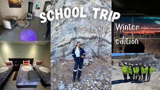 Vlog winter school trip site visits mine tour hotel review [upl. by Affay]