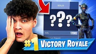 EXPOSING My Little Brothers STATS LOOK HOW MANY WINS HE GOT ON FORTNITE [upl. by Trista]