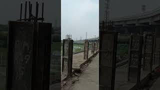 Shastri Park Delhi Dehradun Expressway Side Wall Work Latest Video Update shorts viral trending [upl. by Jeffy]