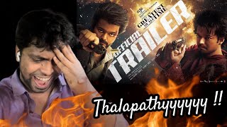 The GOAT Official Trailer Reaction  Thalapathy Vijay  Venkat Prabhu  MOU  Mr Earphones [upl. by Eirehs196]