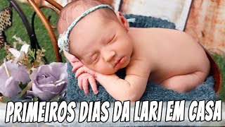 PRIMEIROS DIAS DA BEBÊ EM CASA  Pediatra ensaio newborn e muita correria  Priscila Simões [upl. by Adhamh]