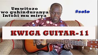 KWIGA GUITAR ISOMO RYA 11 Guhinduranya intoki vuba Ucuranga Amanota Kuri Gitari [upl. by Gorey36]