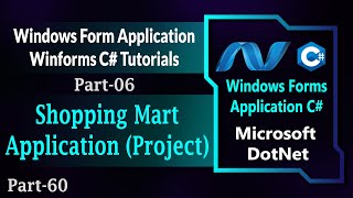 60  Shopping Mart Application Project In Windows Forms C  Winforms C  Part6 HindiUrdu [upl. by Sidnee689]