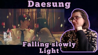 대성DAESUNG Falling Slowly Official MV Reaction [upl. by Primaveria]