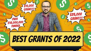 HURRY New SMALL BUSINESS Grants in 2022  STARTUP Business Grants  Over 18000000 FUNDED [upl. by Meeki]