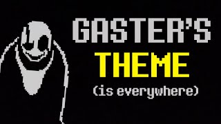 UNDERTALE  All possible songs with quotGasters Themequot [upl. by Sharron]