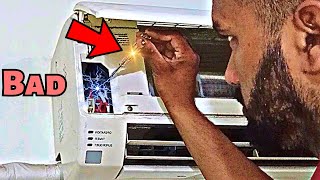 How to Find Fault on Daikin Wall Split System Air Conditioner Green flashing light 🤯🙌🏻 [upl. by Talich]