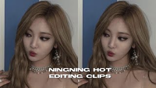 4K ningning hot editing clips  mega link [upl. by Ecnerat]