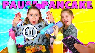 PAUSE PANCAKE ART CHALLENGE [upl. by Arianne852]