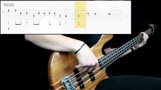 Don Ellis  Whiplash Bass Cover Play Along Tabs In Video [upl. by Dnalerb]