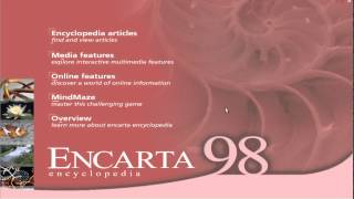 OLD PC Microsoft Enciclopedia Encarta 1998  Intro [upl. by Wicks]