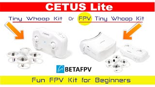 New CETUS Lite FPV Kit is the FUN KIT for Beginners  Review [upl. by Francklyn]