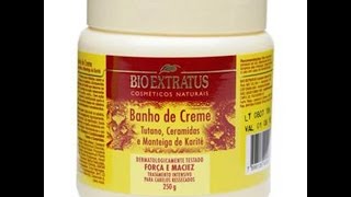 RESENHA CREME DE BANHO DA BIOEXTRATUS LINHA TUTANO [upl. by Jarib]