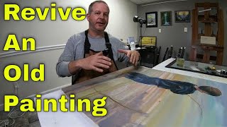 How to Oil Out a Painting Using Gamsol and Galkyd [upl. by Leisha]