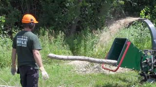 DK2 14HP Wood Chipper Review After 2 years from Home Depot [upl. by Ynwat]