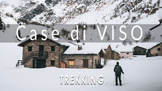 Case di VISO da PEZZO  Trekking INVERNALE Fujifilm XT3 4k [upl. by Anaiad]