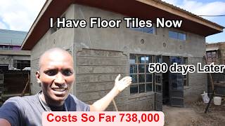 My House on a Budget Update Tiles Cost of Construction Building in Kenya ep 26 [upl. by Udall]