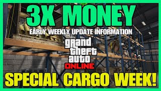 2X MONEY CRATE WEEK  GTA Online Weekly Update EARLY Information [upl. by Manara]