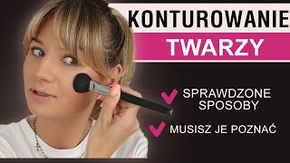 Jak konturować twarz Prosty sposób na KONTUROWANIE TWARZY ✨ Krok po kroku Poznaj triki makijażowe [upl. by Bozuwa725]