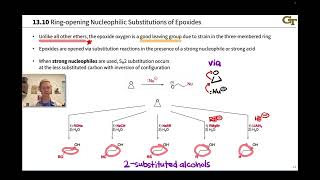 Introduction to Epoxides Ring Opening of Epoxides by Strong Nucleophiles [upl. by Rihsab]