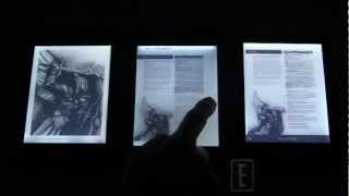 Kobo Glo Kindle Paperwhite and Nook Glow Comparison [upl. by Kiel]