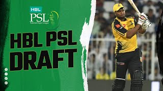 HBL PSL Draft Announcement  Kieron Pollard HBLPSL9 [upl. by Lamphere114]