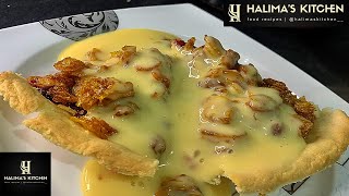 Easy Homemade Cornflake Tart  Dessert  Custard  Quick [upl. by Pall]