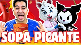 Sopa Picante Kuromi nos visita  Megafantastico Tv [upl. by Maidy]