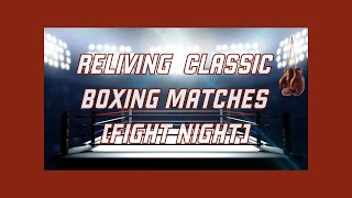 RELIVING CLASSIC BOXING MATCHES FIGHT NIGHT PRYOR VS ARGUELLO [upl. by Anilam830]