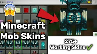 Minecraft mob Skins latest version 275 skins [upl. by Lorianne]